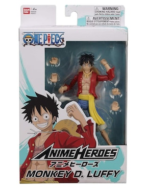 Figura de colección One Piece Monkey D. Luffy collectors Bandai con movimiento