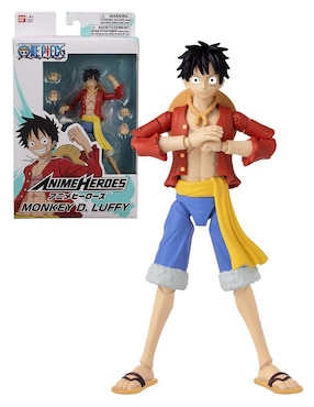 Figura de colección One Piece Monkey D. Luffy collectors Bandai con movimiento
