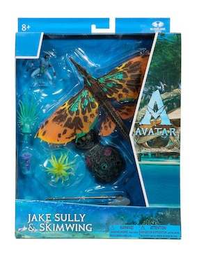 Figura de colección articulada Avatar: Way of Water Jake Sully con Skimwing collectors Mcfarlane