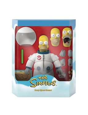 Figura de colección Los Simpson Deep Space Homer deluxe Super 7