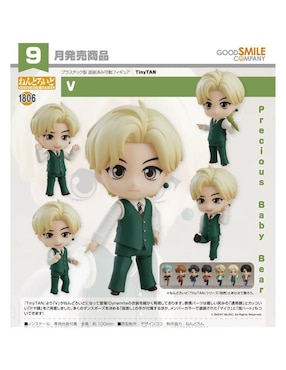 Figura de colección articulada BTS V nuevo Good Smile
