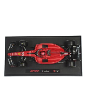 Vehículo Bburago SF-23 C. Leclerc Formula Racing Ferrari