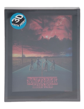 Póster Lenticular De Stranger Things Pyramid