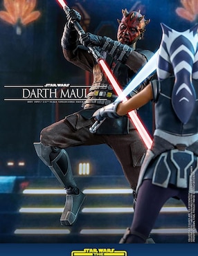 Figura de colección Star Wars: The Clone Wars Darth Maul deluxe Hot Toys