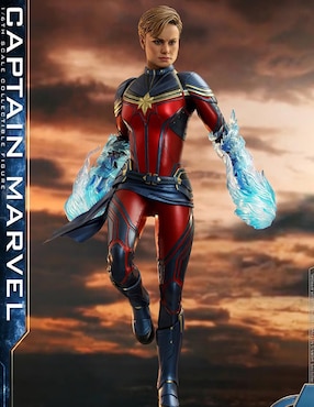 Figura de colección Avengers Endgame Captain Marvel deluxe Hot Toys