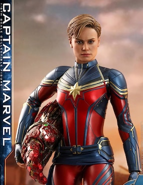 Figura de colección Avengers Endgame Captain Marvel deluxe Hot Toys