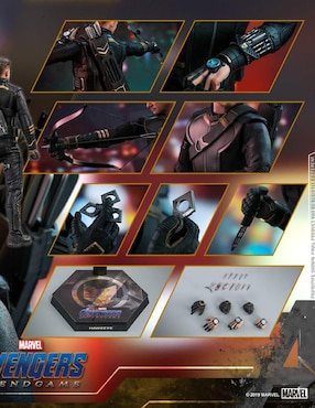 Figura de colección Marvel Avengers Endgame Hawkeye collectors Hot Toys