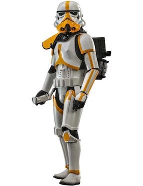 Figura De Colección The Mandalorian Artillery Stormtrooper Hot Toys Articulado