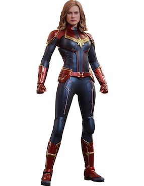 Figura De Colección Marvel Studios: Avengers Captain Marvel Hot Toys Articulada