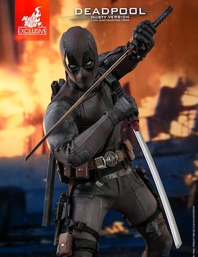 Figura de colección Marvel Deadpool Hot Toys articulado