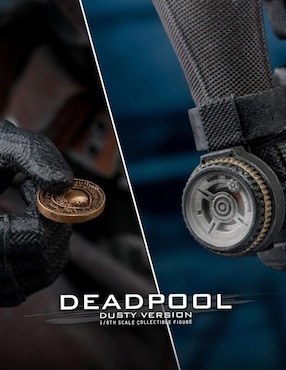 Figura de colección Marvel Deadpool Hot Toys articulado