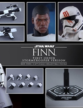 Figura de colección Star Wars The Force Awakens Finn collectors Hot Toys