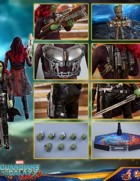 Figura de colección Guardians of the Galaxy Vol. 2 Gamora collectors Hot Toys