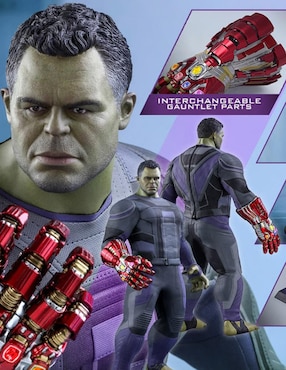 Figura de colección Marvel Avengers Endgame Hulk deluxe Hot Toys