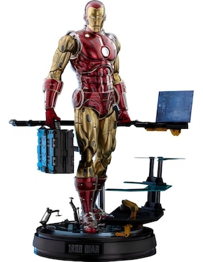 Figura De Colección Marvel Avengers: Iron Man Hot Toys Articulado