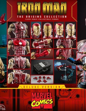 Figura de colección Marvel Avengers: Iron Man Iron Man deluxe Hot Toys