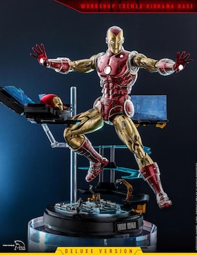 Figura de colección Marvel Avengers: Iron Man Iron Man deluxe Hot Toys