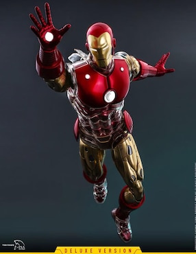 Figura de colección Marvel Avengers: Iron Man Iron Man deluxe Hot Toys