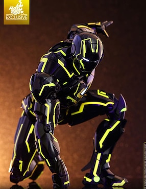 Figura de colección Marvel Avengers Iron Man collectors Hot Toys con luz
