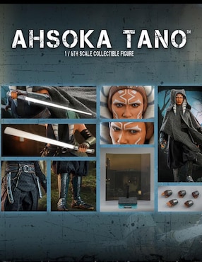 Figura de colección Star Wars Ahsoka Tano collectors Hot Toys