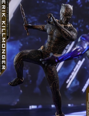 Figura de colección Marvel:Black Panther Erik Killmonger ultimate Hot Toys