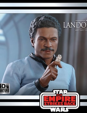 Figura de colección Star Wars The Empire Strikes Back Lando Calrissian aniversario Hot Toys