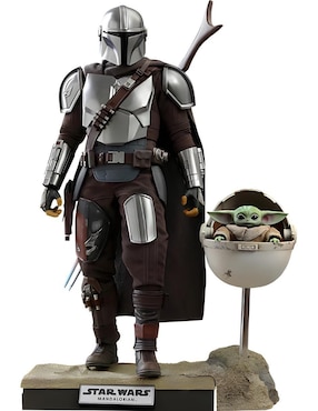 Figura De Colección Star Wars The Mandalorian The Mandalorian Hot Toys Articulado