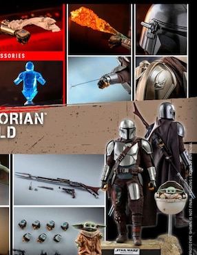 Figura de colección Star Wars The Mandalorian The Mandalorian deluxe Hot Toys