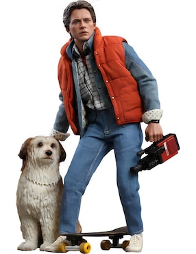 Figura De Colección Back To The Future Marty Mcfly Hot Toys Articulado