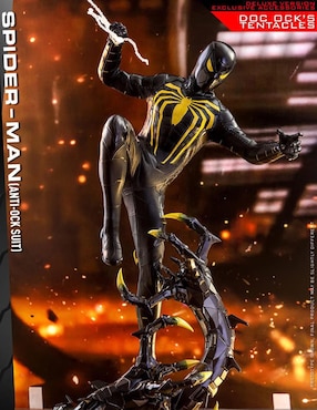 Figura de colección Marvel: Spider-Man Spider-Man deluxe Hot Toys