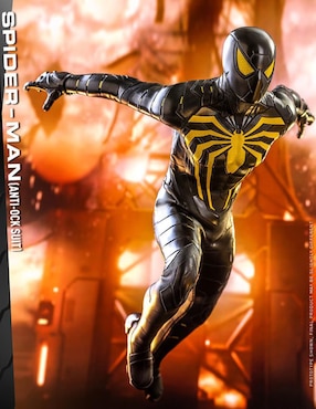 Figura de colección Marvel: Spider-Man Spider-Man deluxe Hot Toys