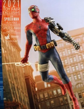Figura de colección Marvel: Spider-Man Cyborg collectors Hot Toys
