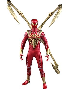 Figura De Colección Marvel: Spider-Man Iron Spider Hot Toys Articulada