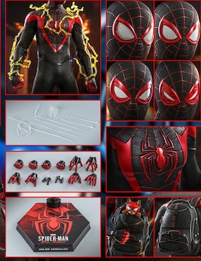 Figura de colección Marvel: Spider-Man Miles Morales collectors Hot Toys
