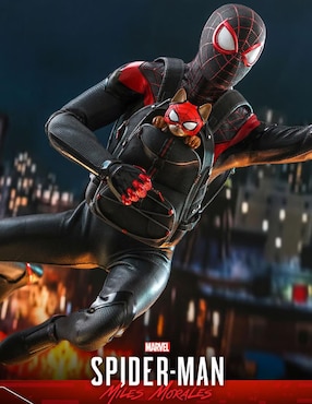 Figura de colección Marvel: Spider-Man Miles Morales collectors Hot Toys