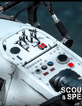 Figura de colección Star Wars The Mandalorian Scout Trooper collectors Hot Toys
