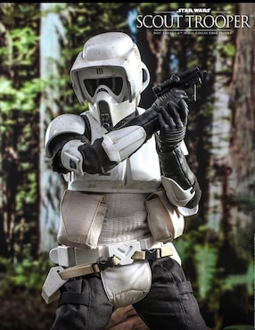 Figura de colección Star Wars Scout Trooper deluxe Hot Toys