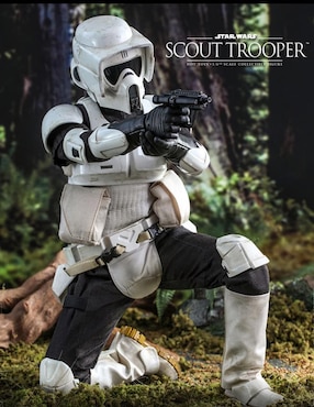 Figura de colección Star Wars Scout Trooper deluxe Hot Toys