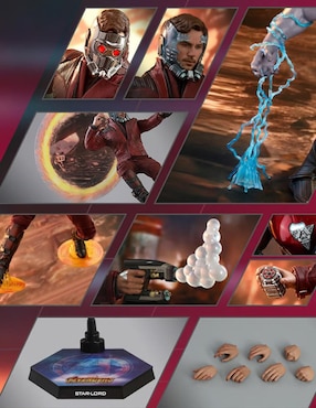 Figura de colección Marvel: Avengers Infinity War Star-Lord collectors Hot Toys