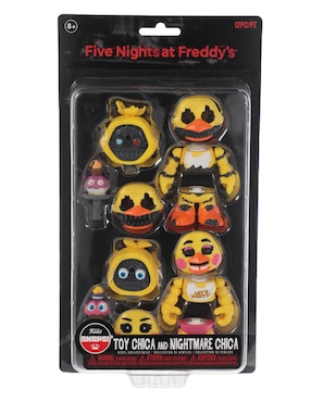 Set Funko Five Nights at Freddy's Toy Chica y Nightmare Chica articulada