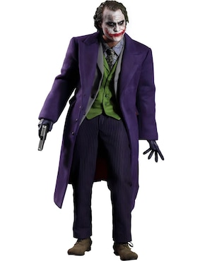 Figura De Colección The Dark Knight The Joker Hot Toys Articulada