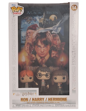 Funko POP! Movie Posters Harry Potter Ron, Harry, Hermione