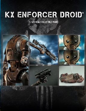 Figura de colección Star Wars KX Security Droid collectors Hot Toys