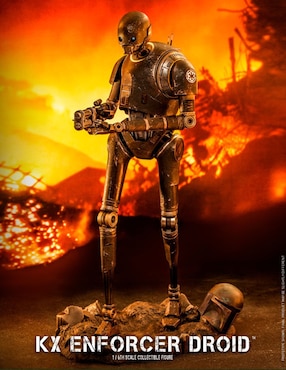Figura de colección Star Wars KX Security Droid collectors Hot Toys