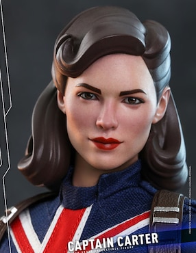Figura de colección Marvel What if? Captain Carter collectors Hot Toys