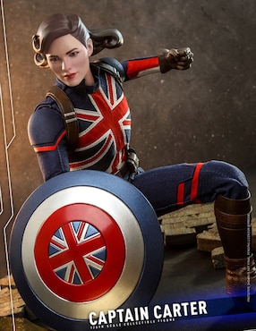 Figura de colección Marvel What if? Captain Carter collectors Hot Toys