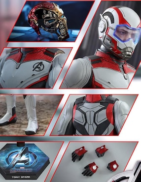 Figura de colección Marvel Avengers Endgame Tony Stark collectors Hot Toys