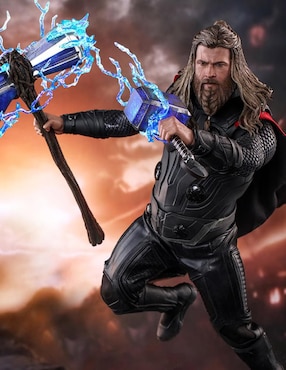Figura de colección Marvel Avengers Endgame Thor ultimate Hot Toys con luz