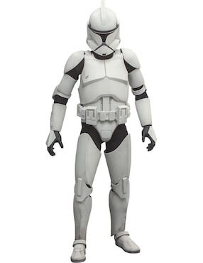 Figura De Colección Star Wars: The Clone Wars Clone Trooper Hot Toys Articulado