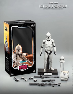 Figura de colección Star Wars: The Clone Wars Clone Trooper collectors Hot Toys